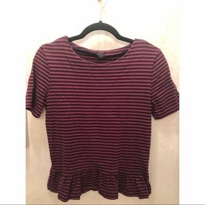 J. Crew stripe tee